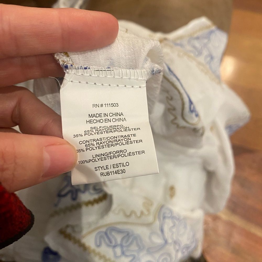Brand new with tags! Anthropologie Figueroa&flowers White Dress - Picture 4 of 5